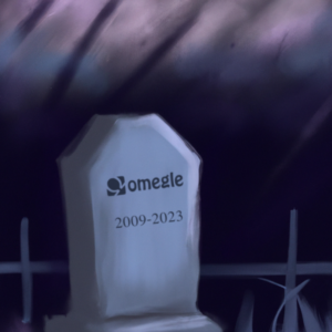 gravestone of omegle